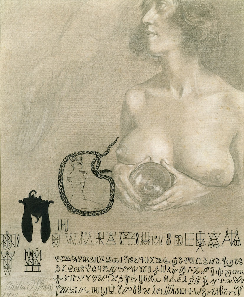 Nude Holding a Crystal Ball (1914-1920)